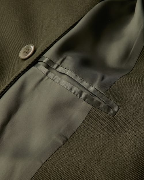 laydown detail image of Wool Trench Coat