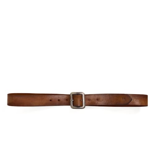 laydown image of Burlington Leather Belt