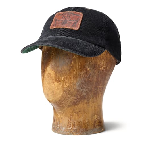 laydown image of Cotton Corduroy RRL Hwy Trucker Hat