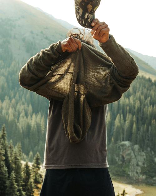 lifestyle image of ShadowFleece™ Hoodie