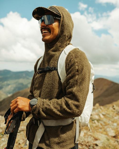 lifestyle image of ShadowFleece™ Hoodie