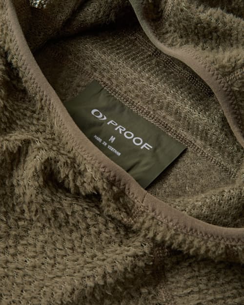 laydown detail image of Alpha Direct Fleece Hoodie