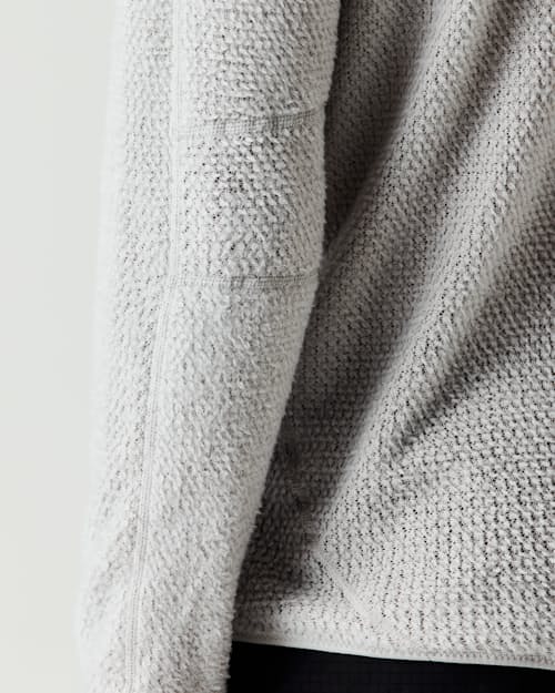 on model image of Alpha Direct Fleece Quarter Zip