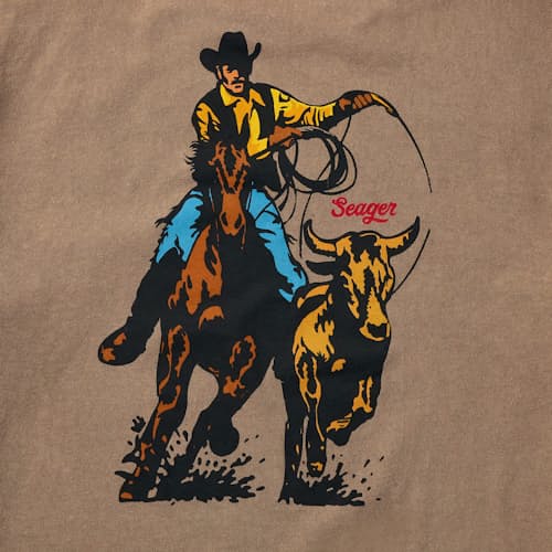 laydown detail image of Premium Rodeo Series Tee