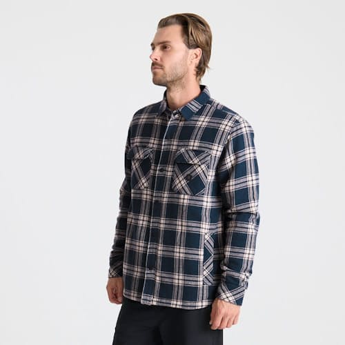 on model image of Backwoods Overshirt