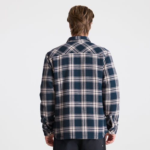 on model image of Backwoods Overshirt