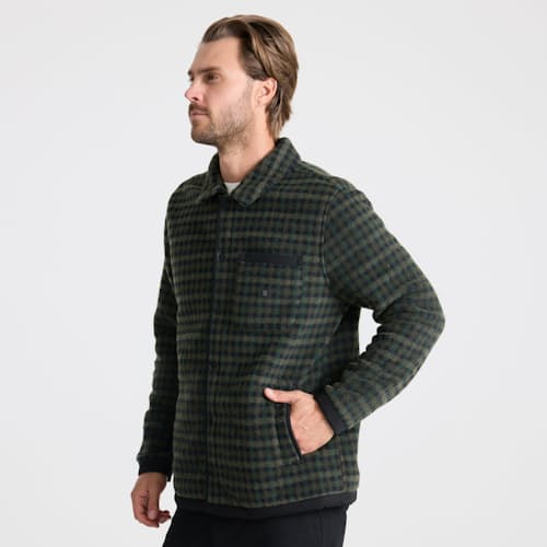 on model image of Ember Overshirt