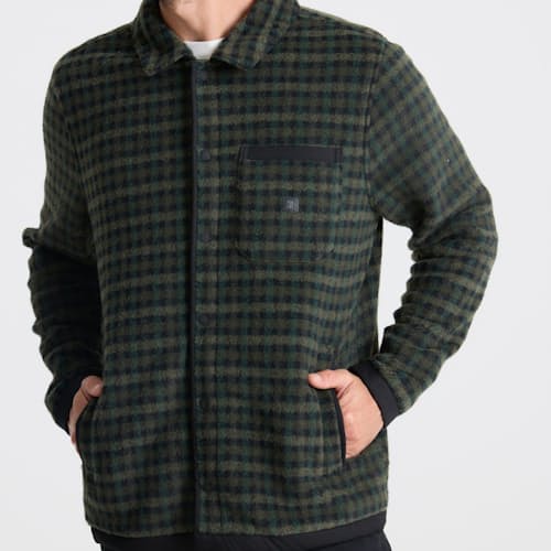 on model image of Ember Overshirt