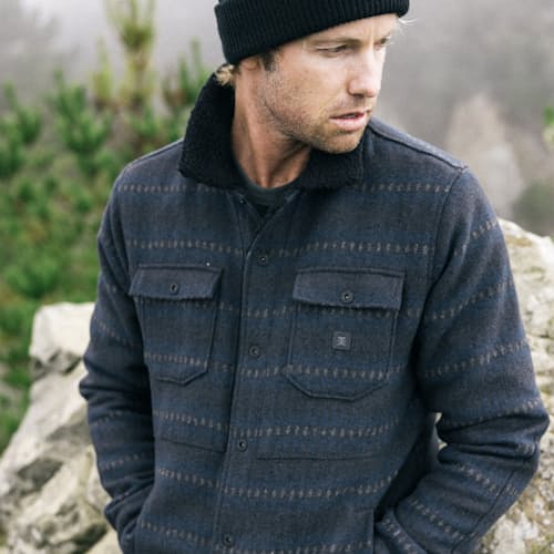 lifestyle image of Hebrides Sherpa Jacket