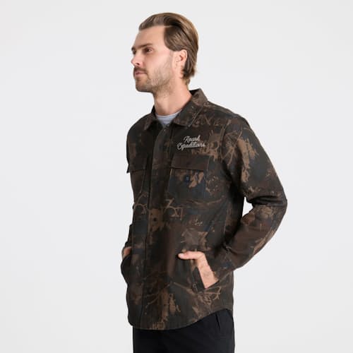 on model image of Hebrides Unlined Jacket