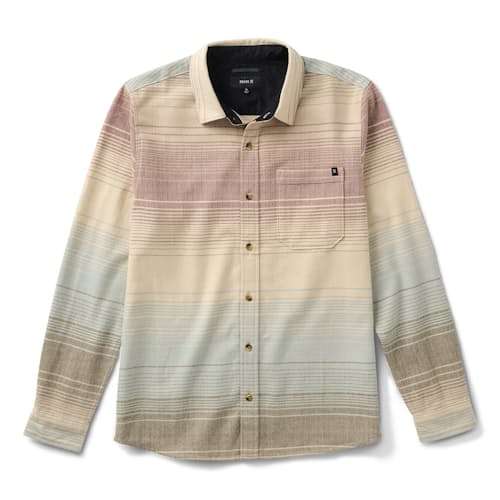 laydown image of Crossroads Flannel Shirt