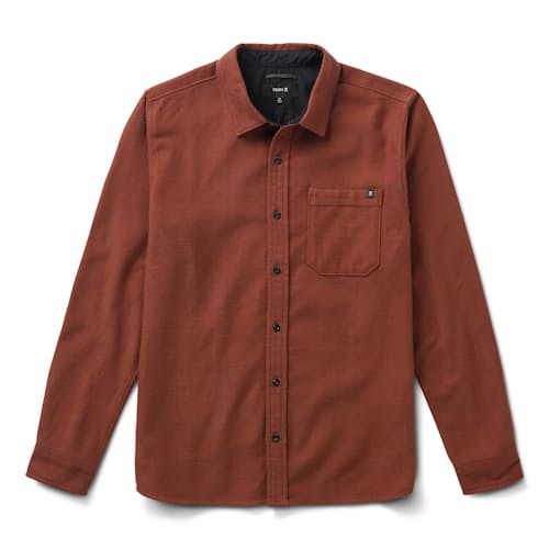laydown image of Crossroads Flannel Shirt