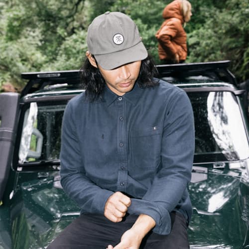 lifestyle image of Made to Fade Long Sleeve Shirt