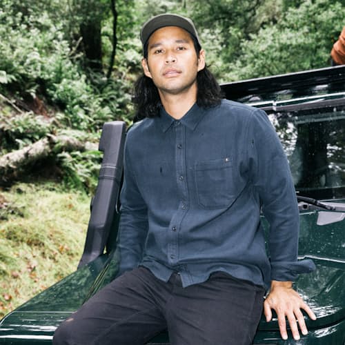 lifestyle image of Made to Fade Long Sleeve Shirt