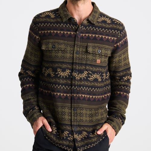 on model image of Nordsman Jacquard Shirt