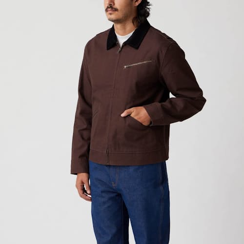 on model image of Ranch Jacket