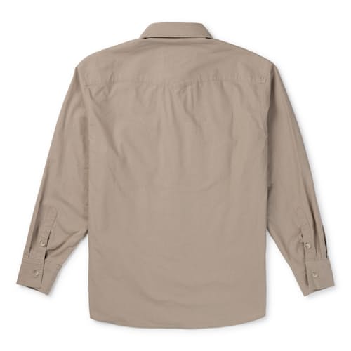 laydown image of Seager x Mossy Oak Chief Overshirt