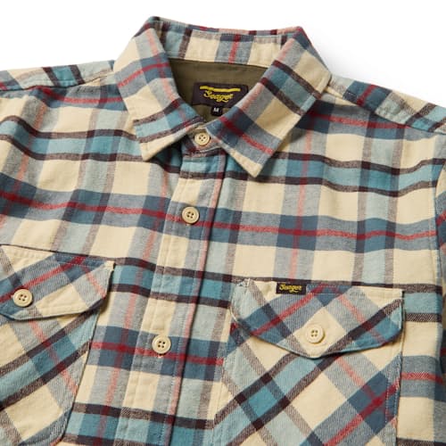 laydown detail image of Calico Flannel Shirt