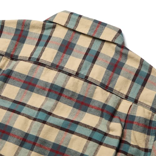 laydown detail image of Calico Flannel Shirt