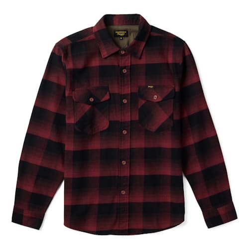laydown image of Calico Flannel Shirt