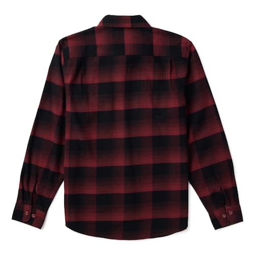 laydown image of Calico Flannel Shirt