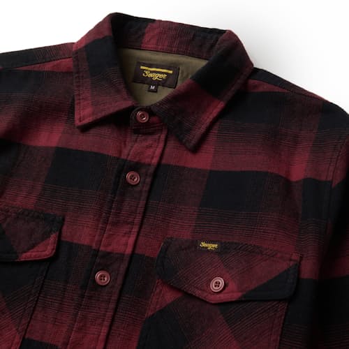 laydown detail image of Calico Flannel Shirt