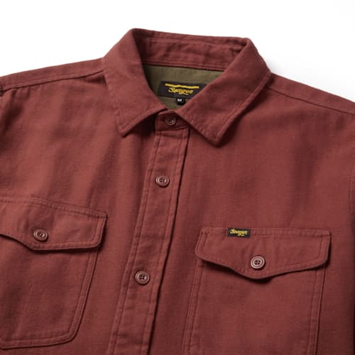 laydown detail image of Calico Flannel Shirt