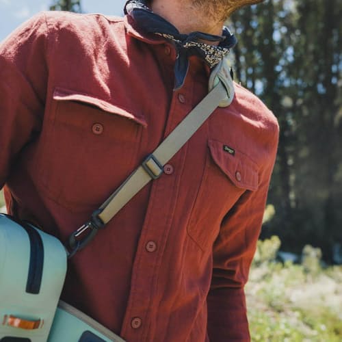 lifestyle image of Calico Flannel Shirt