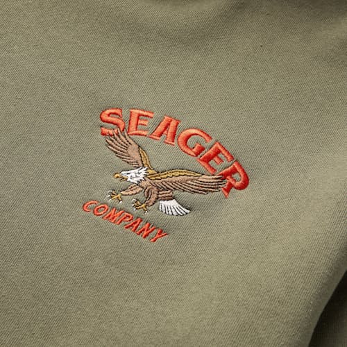 laydown detail image of Bradley Heavyweight Hoodie