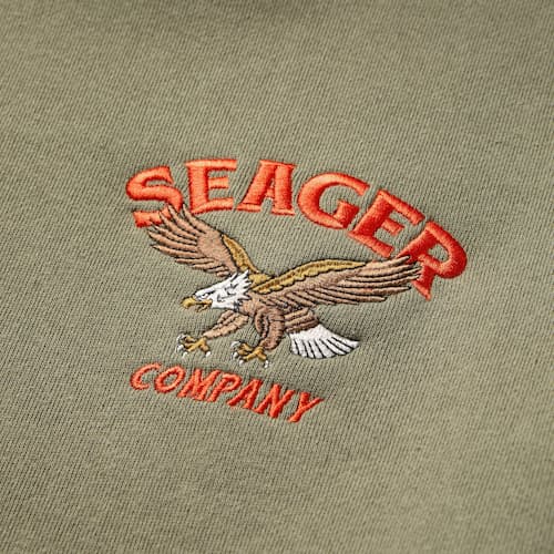 laydown detail image of Bradley Heavyweight Hoodie
