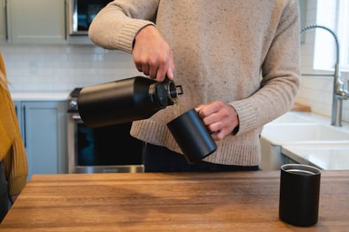 lifestyle image of 16oz VI Camp Cup - Slide Lid