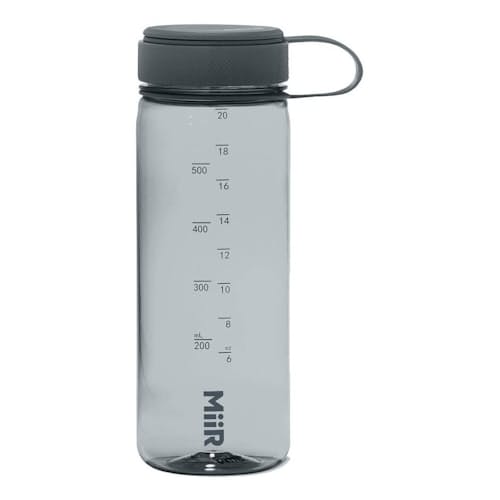 laydown image of 20oz Everywhere Bottle - Basal Gray