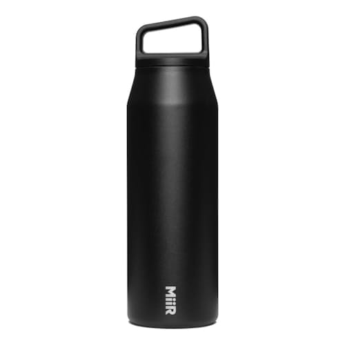 laydown image of 32oz VI WM Bottle - Black