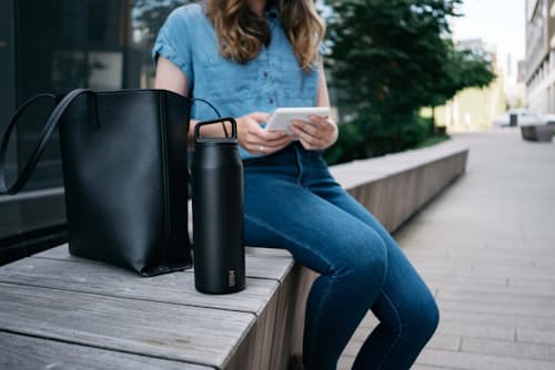 lifestyle image of 32oz VI WM Bottle