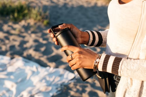 lifestyle image of 20oz VI WM Bottle