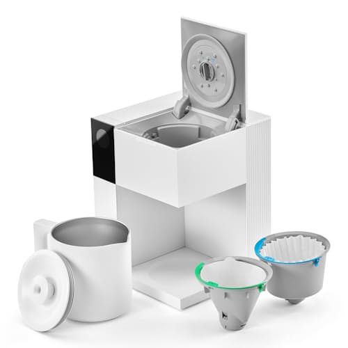 laydown image of Aiden Coffee Brewer