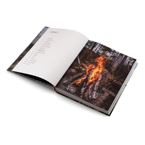 laydown image of Cooking On Fire