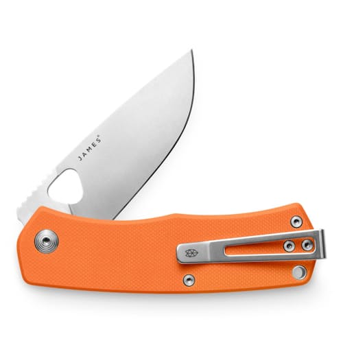 laydown image of The Folsom Pocket Knife - Straight