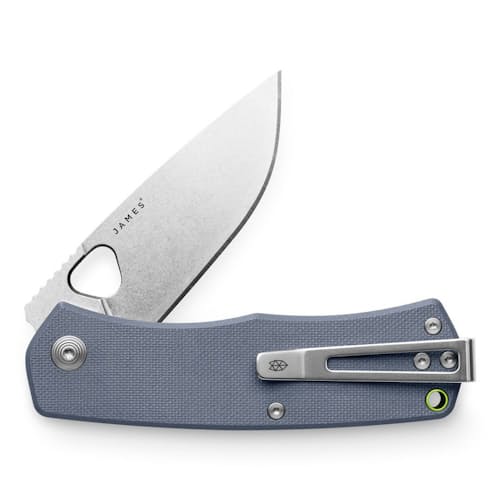laydown image of The Folsom Pocket Knife - Straight