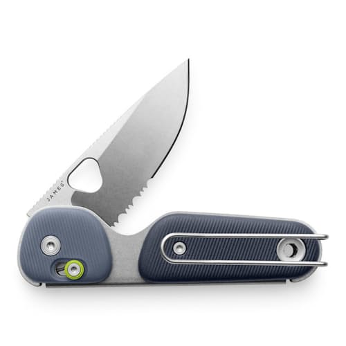 laydown image of The Redstone Pocket Knife