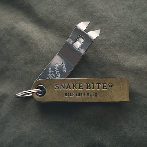lifestyle image of Snake Bite Keychain Bottle Opener