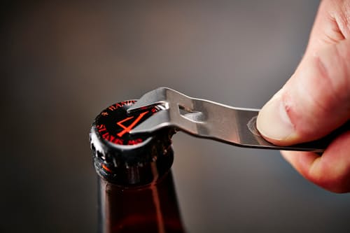 lifestyle image of Snake Bite Keychain Bottle Opener