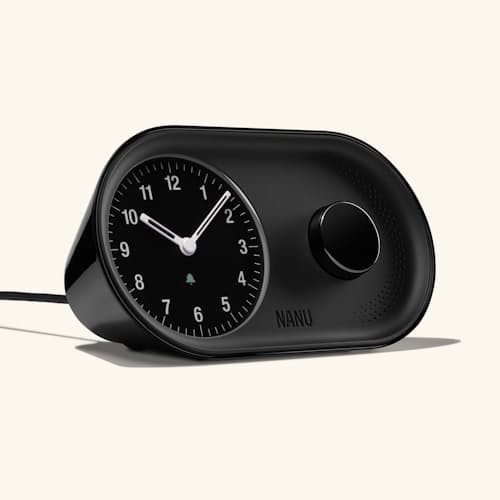 laydown detail image of Arc Alarm Clock