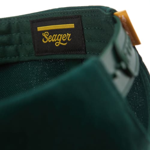 laydown detail image of Seager Sportsman Snapback Hat