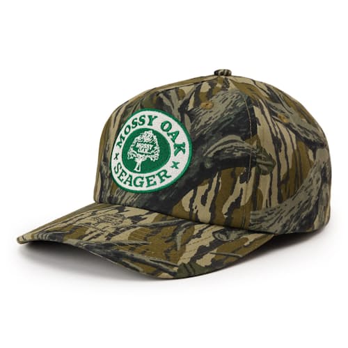 laydown image of Seager x Mossy Oak Snapback