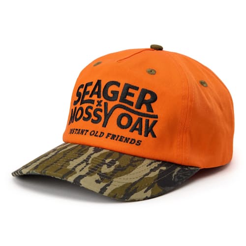 laydown image of Seager x Mossy Oak I.O.F. Snapback