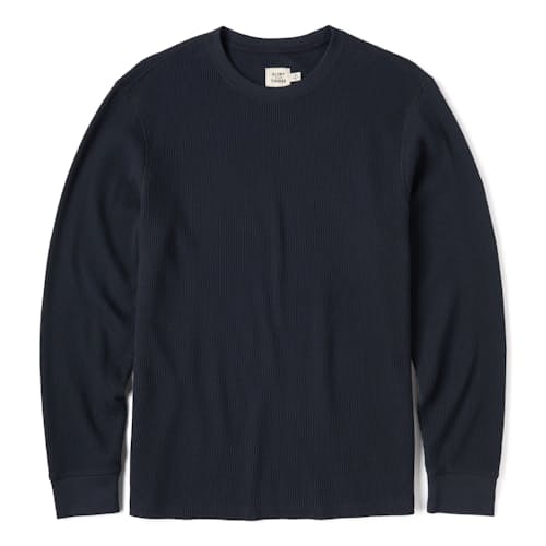 laydown image of Waffle Crewneck