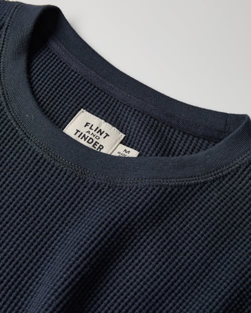 laydown detail image of Waffle Crewneck