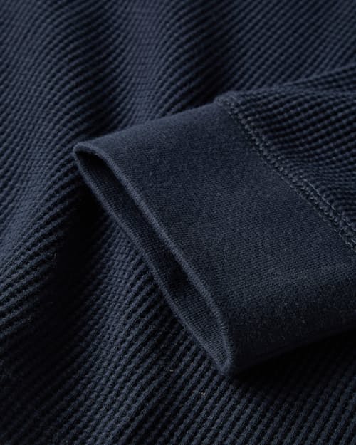 laydown detail image of Waffle Crewneck