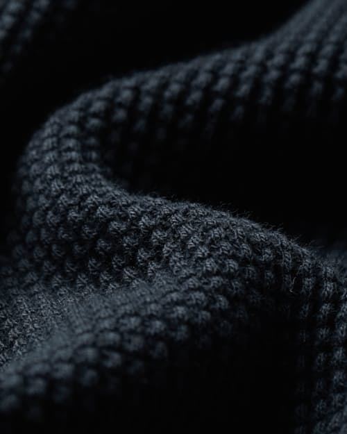 laydown detail image of Waffle Thermal Crewneck